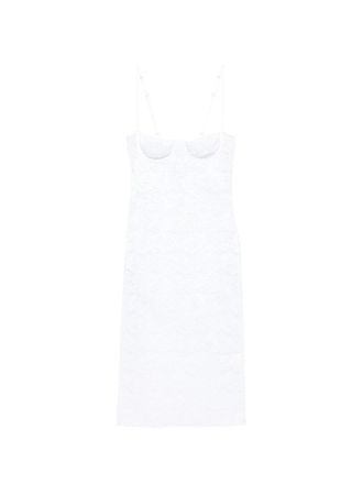 Os&eacute;ree Bridal o Lover Lace Tube Dress
