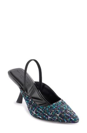 Karl Lagerfeld Keera Slingback Pump in Multi/Black at Nordstrom, Size 6.5