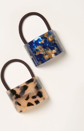 Fat Face FatFace Multi 2 Pack Resin Cuff Hair Ties