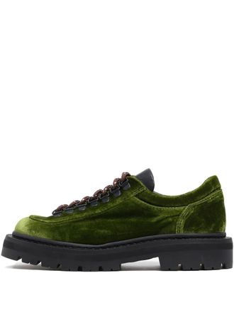 Bimba & Lola Derby con suola scanalata - Verde