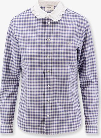 Celine Camicia in cotone vichy - CELINE - gender_Woman
