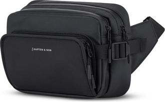 Kapten & Son Lisbon Crossbody Hüfttasche - | schwarz/grau