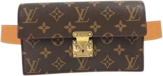 Louis Vuitton Pre-owned Belt Bags, female, Brown, Size: ONE SIZE Pre-owned Canvas louis-vuitton-bags