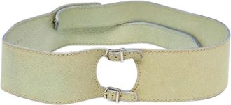 Marni Pre-owned Leather belts - Dames - Vintage Accessoires - Beige - ONE Size - Leer - Vintage