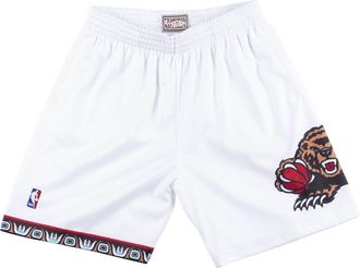 Mitchell & Ness NBA Swingman Shorts Vancouver Grizzlies 1998-99 White SMSHCP18155-VGRWHIT98
