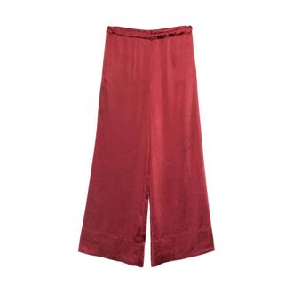The Nina Studio Wide Trousers, female, Red, Size: 2XS Wide Trousers
