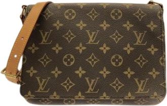 Louis Vuitton Pre-owned Vintage Schoudertas - Dames - Vintage Tassen - Bruin - ONE Size - Vintage