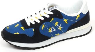 Sun 68 Sneakers, male, Blue, Size: 7 US Tom Solid Sneaker