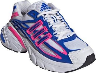 adidas Adistar Cushion XLG 2.0 Sneaker in White/Lucid Pink/Blue at Nordstrom, Size 10.5