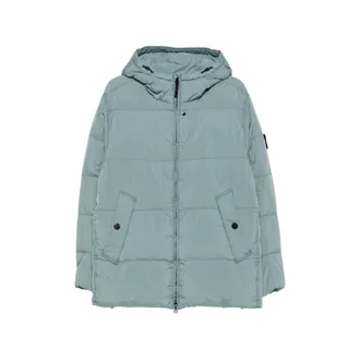 Stone Island Quilted Hooded Jacket