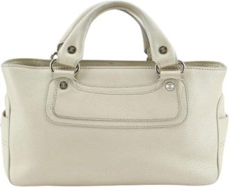 Celine Pre-owned Handbags, female, Beige, Size: ONE SIZE Pre-owned Boogie Calf Handbag