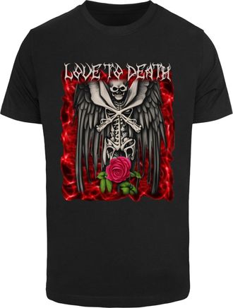 Mister Tee Love to Death Tee, Black, XL