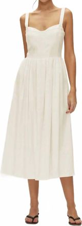 Elodie Ena Dress In White