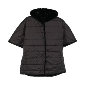 Blugirl Jassen, Dames, Zwart, ONE Size, Polyester, Nero Coat