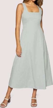 Lost + Wander Vista Marina Maxi Dress In Dusty Blue