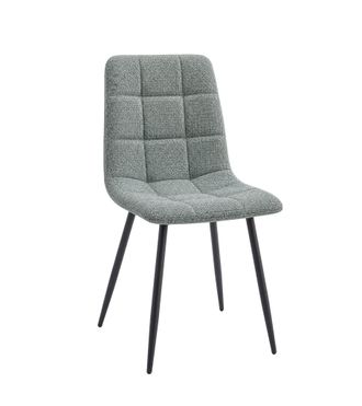 Home Heavenly Home Heavenly - Pack 4 Sillas Comedor Tapizadas Astrid, Dise&ntilde;o Moderno Con Patas Met&aacute;licas, 88x43x54 Cm. Color: Verde Menta