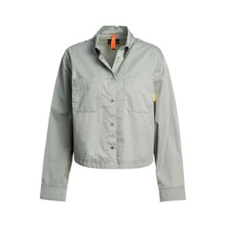 Parajumpers Shirts, female, Gray, Size: XL Sapphire Long-sleeve Shirt