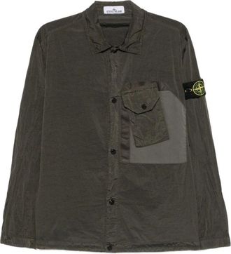 Stone Island Shirts - Heren - Zomerjassen - Grijs - L - Jassen