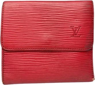 Louis Vuitton Pre-owned Capucines Wallet - Heren - Vintage Accessoires - Rood - ONE Size - Leer - Vintage