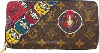 Louis Vuitton Brown Multi-Color Long Wallet (Bi-Fold) (Pre-Owned)