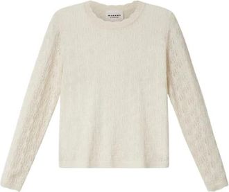 Isabel Marant Star Jumper H26 - Dames - Ronde hals truien - Wit - M - Truien & Vesten