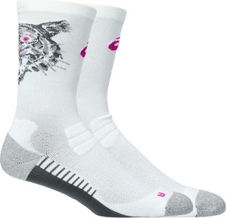 Asics Performance Run Sock Crew Laufsocken - Unisex | weiß/grau