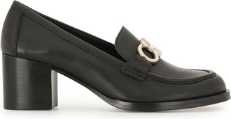 Ferragamo Ferragamo Gancini Buckle Chunky Heel Loafers