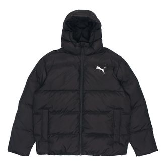 Puma Essential Down Coat Black White 586929-01