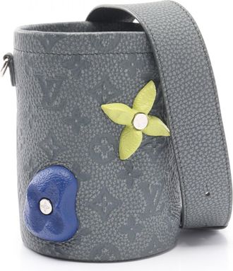 Louis Vuitton Gray Multi-Color Leather Shoulder Bag (Pre-Owned)