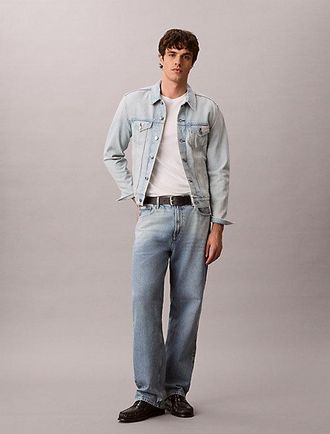 Calvin Klein Cazadora denim slim