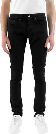 Dondup Slim Fit Jeans - Heren - Slim Fit Jeans - Zwart - W32 - Katoen - Jeans