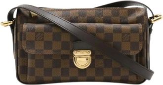 Louis Vuitton Pre-owned Cross Body Bags, female, Brown, Size: ONE SIZE Pre-owned Damier Shoulder Bag
