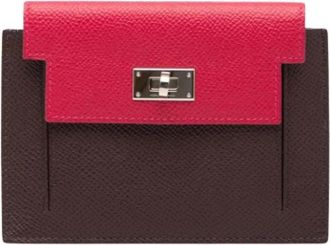 Herm&egrave;s Pre-owned Wallets, female, Brown, Size: ONE SIZE Pre-owned Kelly Wallet