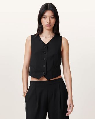 AllSaints Aleida Lightweight Tri Vest