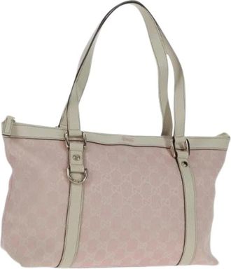 Gucci Pre-owned Tote Bags, female, Pink, Size: ONE SIZE Pre-owned Tote Bag