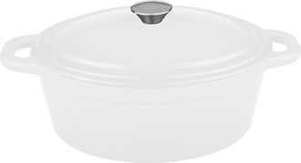 Berghoff White Neo 8 Qt Cast Iron Covered Casserole Dish at Nordstrom Rack