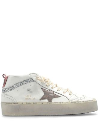Golden Goose Mid Star trainers - White