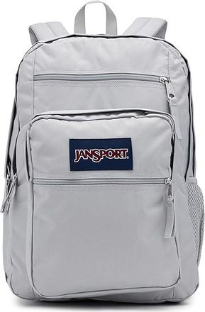 Jansport Big Student Backpack Bags Grounded Grey, Polyester