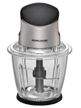Rommelsbacher Mz 500 Picadora El&eacute;ctrica De Alimentos 1,5 L 500 W Negro, Acero Inoxidable