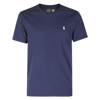 Polo Ralph Lauren T-shirt in Jersey a Vestibilit&agrave; Slim - - Tops - Uomo - Blu - 2XL