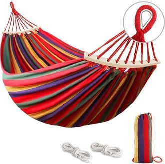 OEM Hamaca Dublu, Bumbac, 280 X 150 Cm, Multicolor