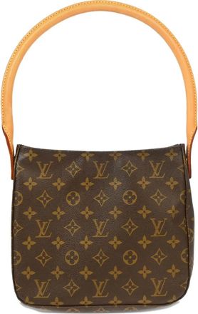 Louis Vuitton Borsa tote Looping MM 2001 - Marrone