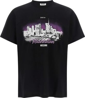 Moschino T-Shirts - male - Moschino - T-Shirts - Black - 2XL - Tops