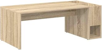 vidaXL Mesa De Caf&eacute; Roble Sonoma 101,5 X 50 X 37 Cm Vidaxl