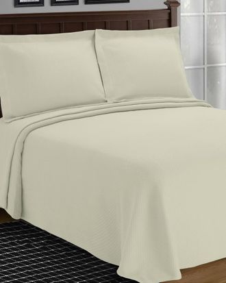 Superior Solitaire Matelasse King Cotton Bedspread