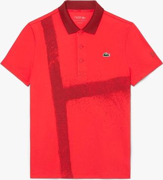 Lacoste Mens Novak Djokovic Polo Shirt - Red - Size: 42
