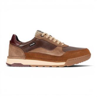 Pikolinos Bruine Leren Sneakers Schoenen Veterschoenen - Teide