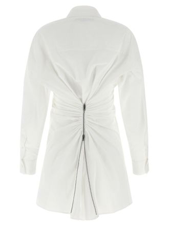 Alexander Wang Womens White Cotton Short Dress