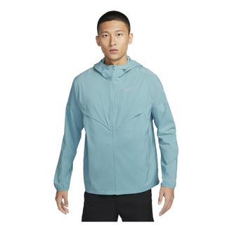 Nike Windrunner Repel Running Jacket Asia Sizing Denim Blue FB7541-464