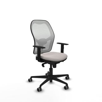 Piqueras y Crespo Piqueras Y Crespo - Jorquera Sincro Malla Blanca Similpiel Blanco Brazos 1d Base Nailon Ruedas 65mm Engomada